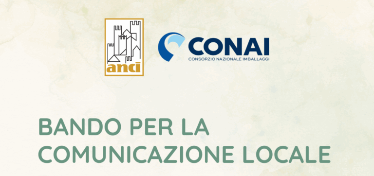 Bando ANCI-CONAI per la comunicazione locale 2025. Candidature entro il 24 ottobre