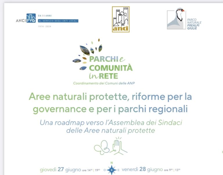 Il 27 e 28 giugno Parchi e comunità in rete