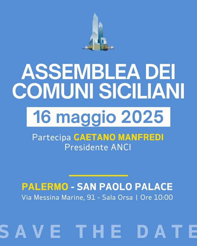 “La Sicilia cresce se si salvano i comuni”