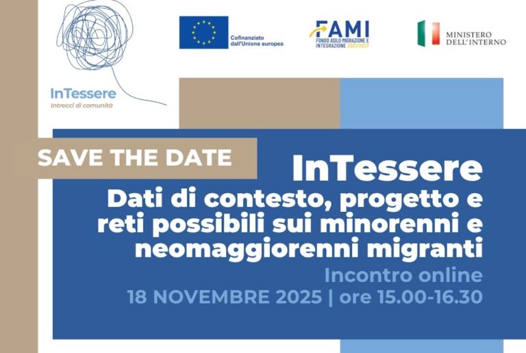 Incontro online “Dati di contesto, progetto e reti possibili sui minorenni e neomaggiorenni migranti”