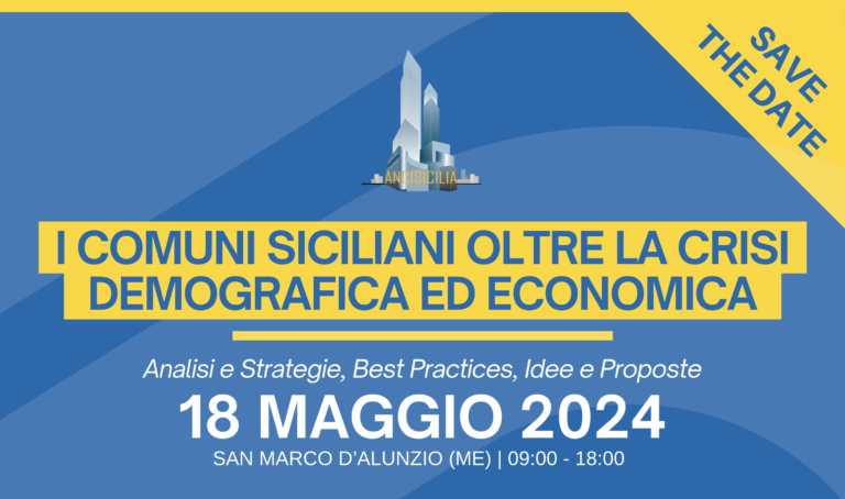 I Comuni siciliani oltre la crisi demografica ed economica