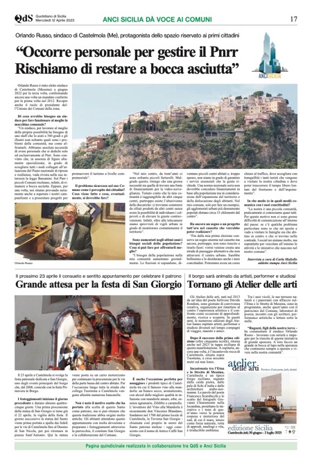 AnciSicilia e Quotidiano di Sicilia